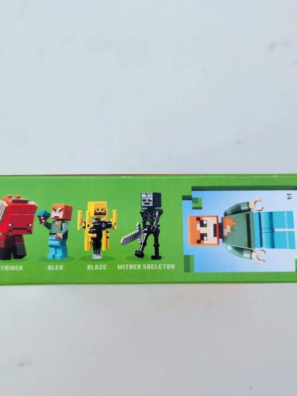 NEW 21266 LEGO Minecraft The Nether Lava Battle Toy Building Set Alex, Wither Sk